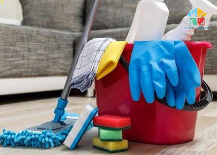 Cách vệ sinh sofa vải thô (2)