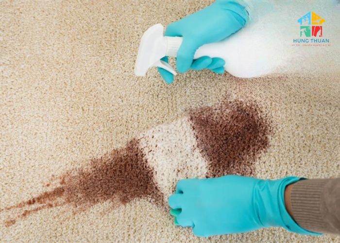 Giặt thảm bằng giấm và oxy già có sạch không (3)