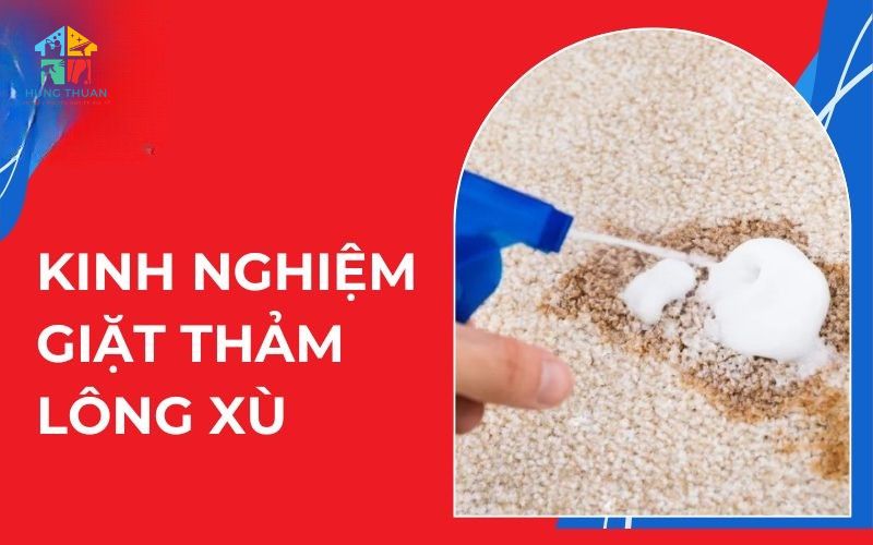 Kinh nghiệm giặt thảm lông xù (1)