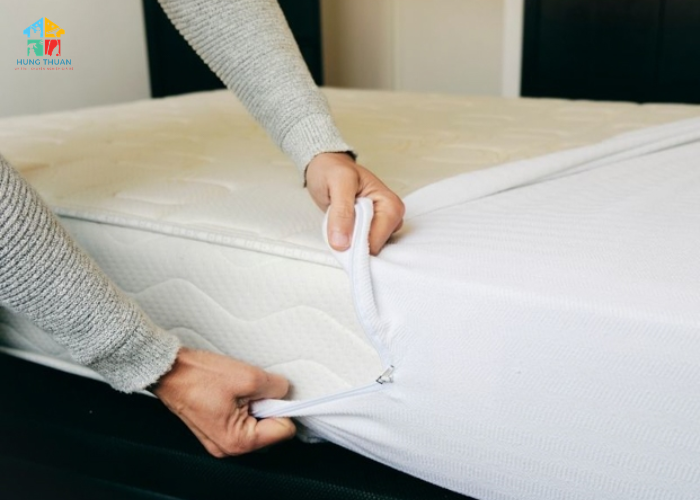 Cách giặt vỏ bọc nệm (1)
