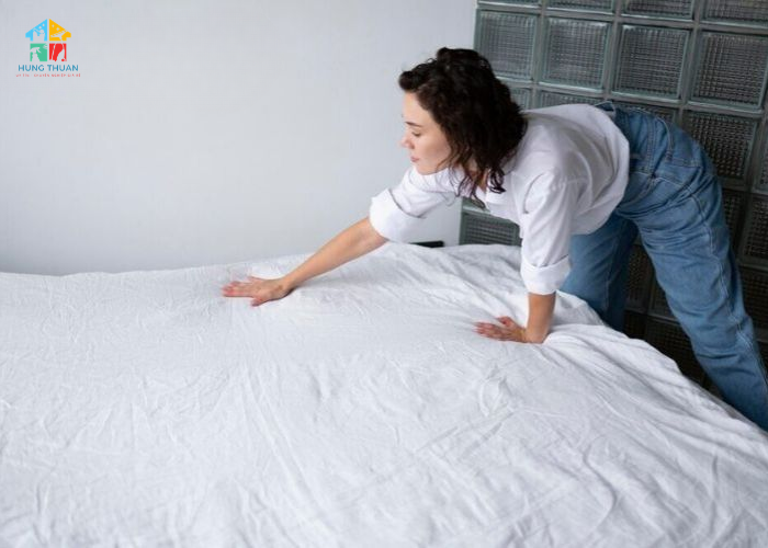 Cách giặt vỏ bọc nệm (2)