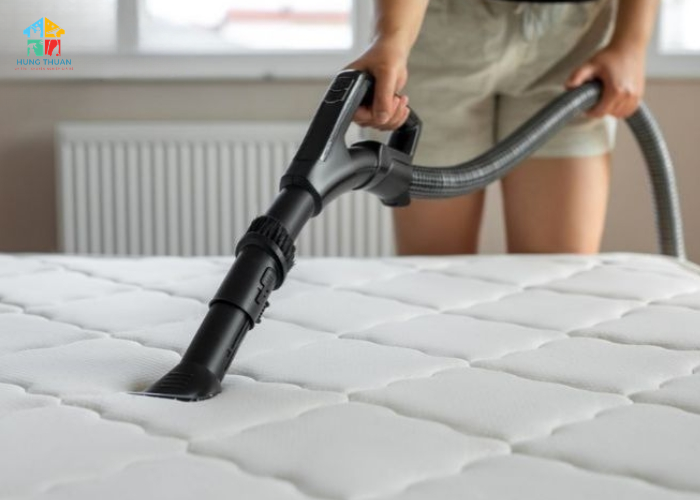 Cách làm sạch nệm bị khai (7)