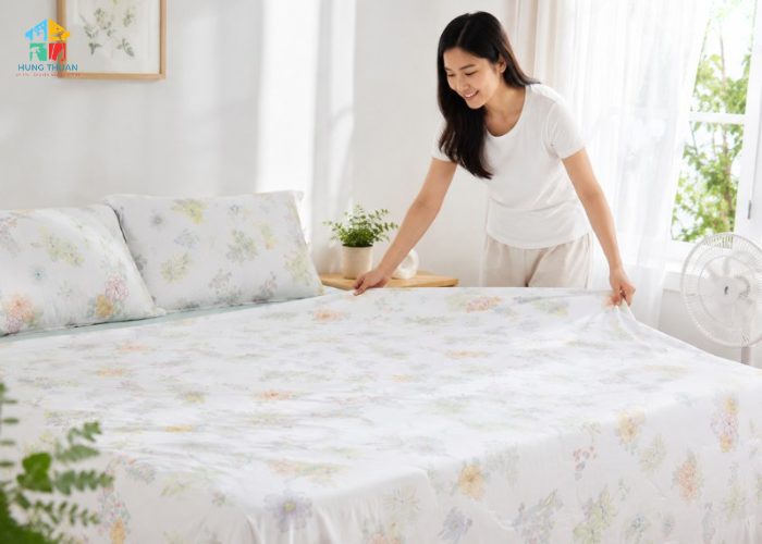 Cách làm sạch nệm nước (3) Cách làm sạch nệm nước (3)