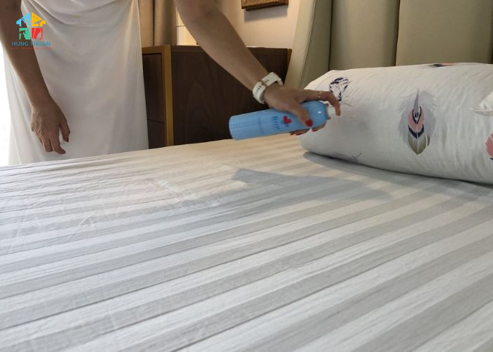 Cách xử lý nệm bị đổ sữa (6)