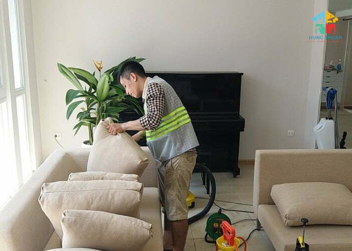 Cách giặt đệm ghế sofa nỉ (2) Cách giặt đệm ghế sofa nỉ (2)