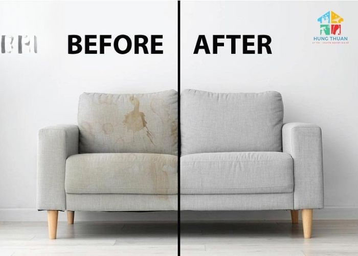 Cách làm sạch vết dầu mỡ trên sofa (6)