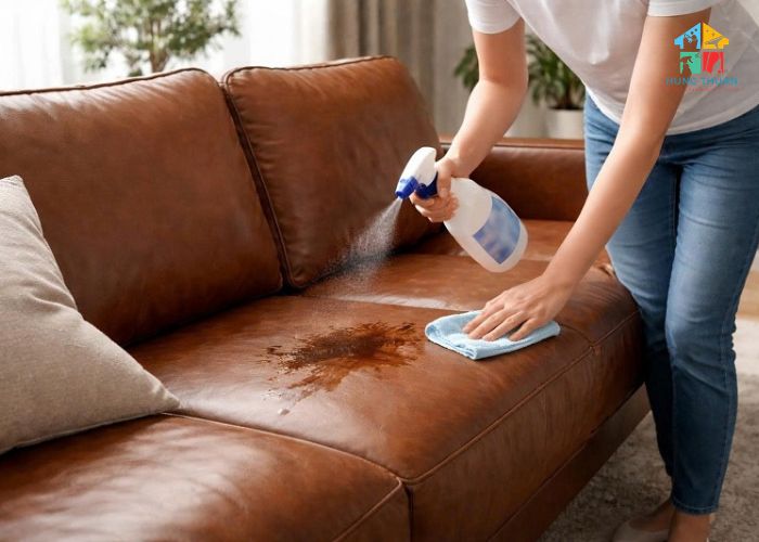 Cách vệ sinh ghế sofa da tại nhà Cách vệ sinh ghế sofa da tại nhà