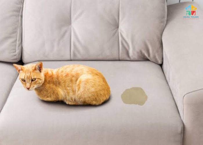 Cách khử mùi nước tiểu chó mèo trên sofa Cách khử mùi nước tiểu chó mèo trên sofa