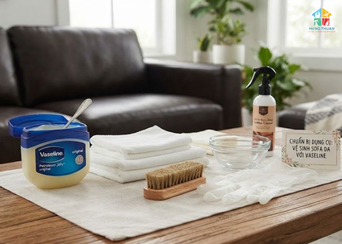 Cách lau sofa da bằng vaseline (2) Cách lau sofa da bằng vaseline (2)
