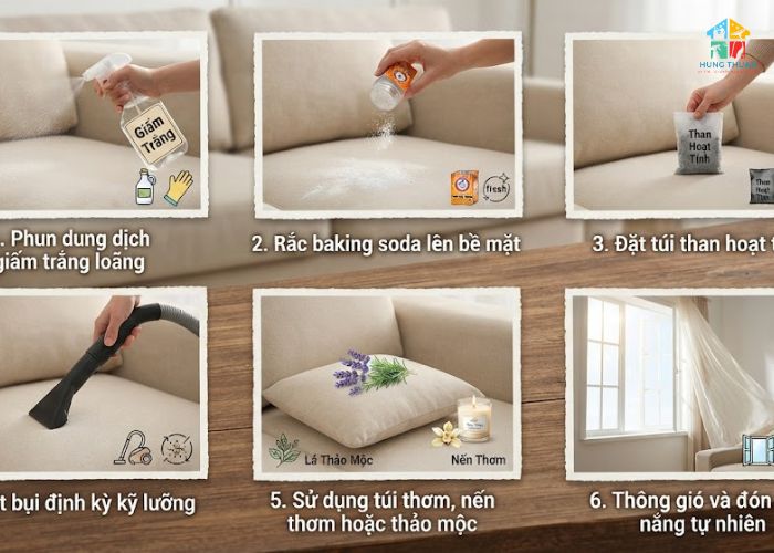 Cách vệ sinh sofa bằng bã cà phê (5)