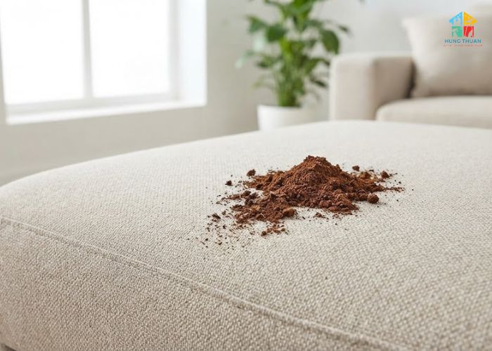 Cách vệ sinh sofa bằng bã cà phê (6)