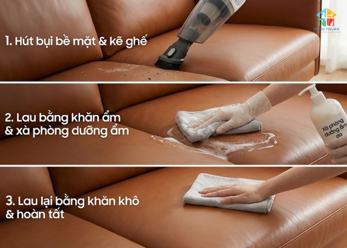 Sai lầm khi tự vệ sinh sofa da (5) Sai lầm khi tự vệ sinh sofa da (5)